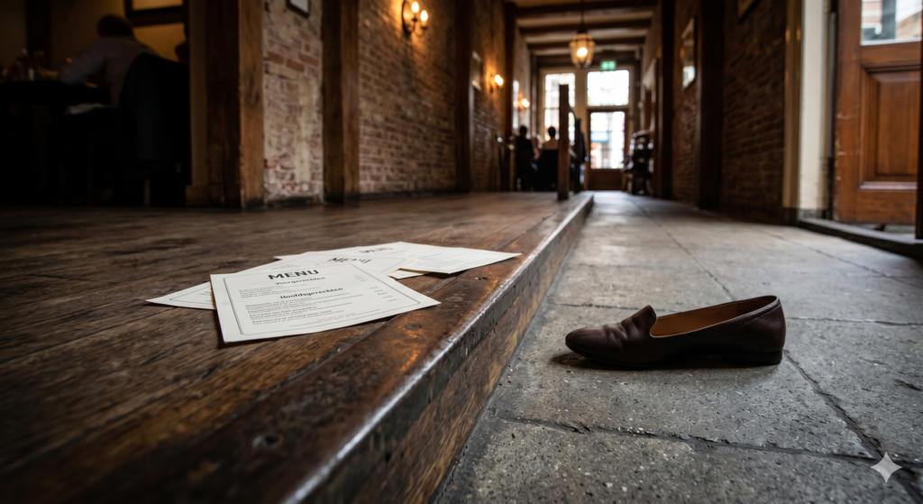 Aansprakelijkheid horeca na val in restaurant